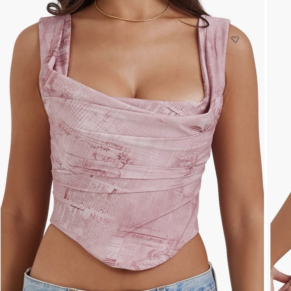 House of CB Una Floral Corset